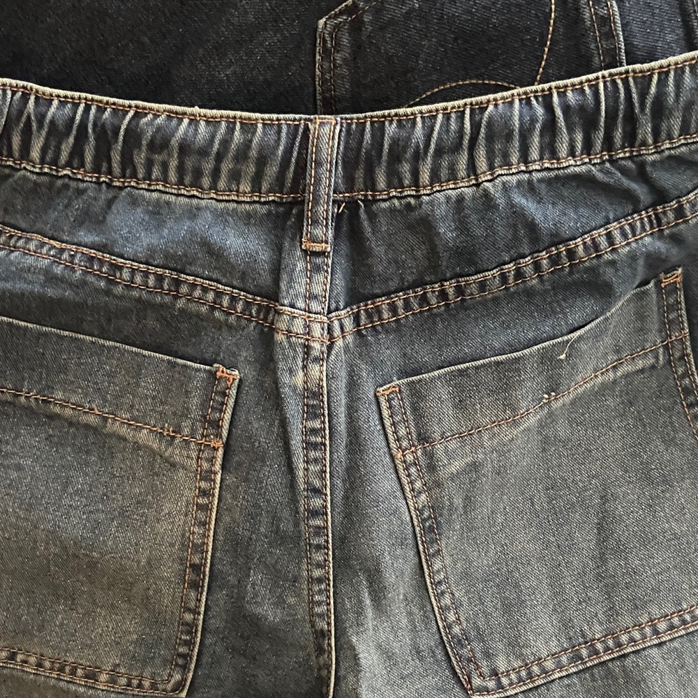 PTCL Denim Wide Leg Jeans with Tie Waist - Picture 4 of 5